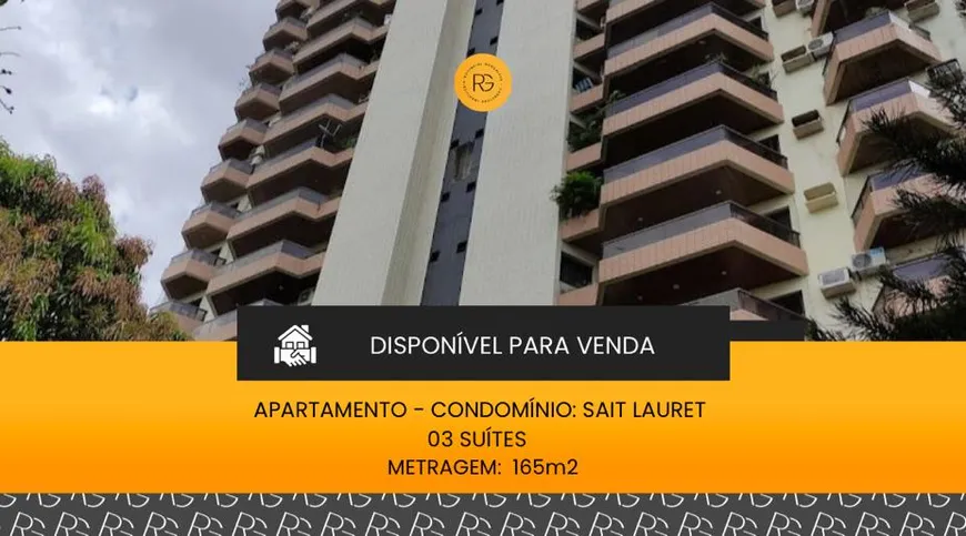 Foto 1 de Apartamento com 3 Quartos à venda, 165m² em Chapada, Manaus