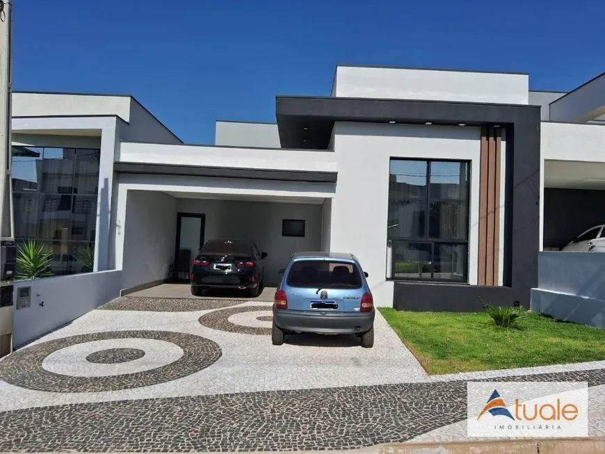 Foto 1 de Casa de Condomínio com 3 Quartos à venda, 207m² em Residencial Real Parque Sumaré, Sumaré