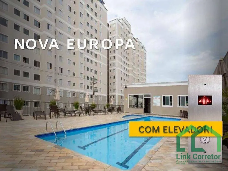 Foto 1 de Apartamento com 2 Quartos à venda, 45m² em Jardim Nova Europa, Campinas