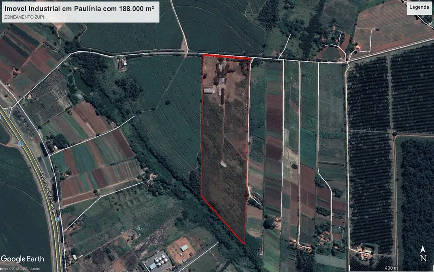 Foto 1 de Lote/Terreno com 1 Quarto à venda, 188000m² em Bonfim, Paulínia