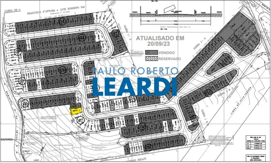 Foto 1 de Lote/Terreno à venda, 296m² em Jardim Tereza Cristina, Jundiaí