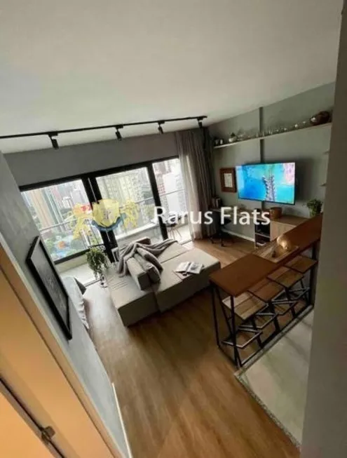 Foto 1 de Flat com 1 Quarto para alugar, 39m² em Itaim Bibi, São Paulo