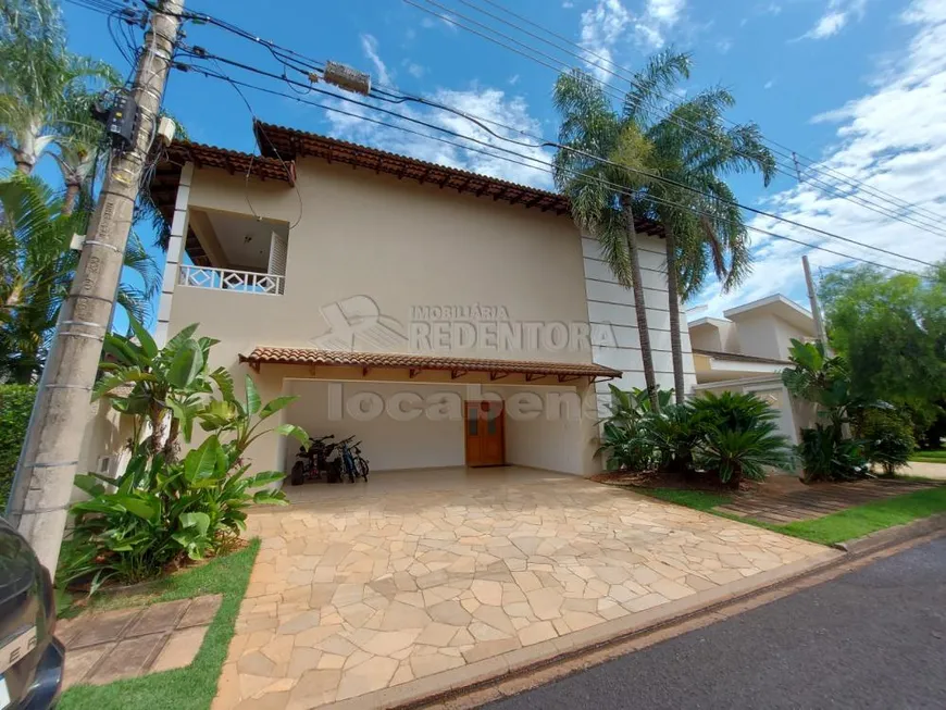 Foto 1 de Casa de Condomínio com 3 Quartos para alugar, 306m² em Parque Residencial Damha III, São José do Rio Preto