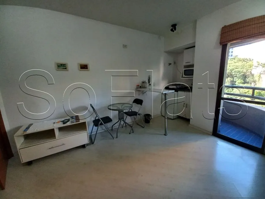 Foto 1 de Flat com 1 Quarto para alugar, 30m² em Morumbi, São Paulo