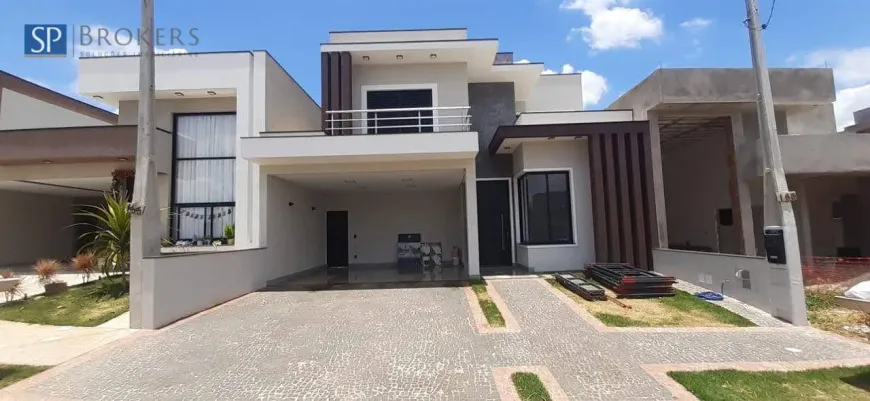 Foto 1 de Casa de Condomínio com 3 Quartos à venda, 218m² em Parque Olívio Franceschini, Hortolândia