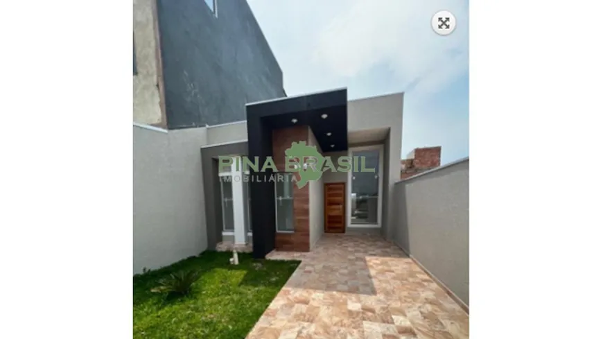 Foto 1 de Casa com 3 Quartos à venda, 60m² em Nações, Fazenda Rio Grande