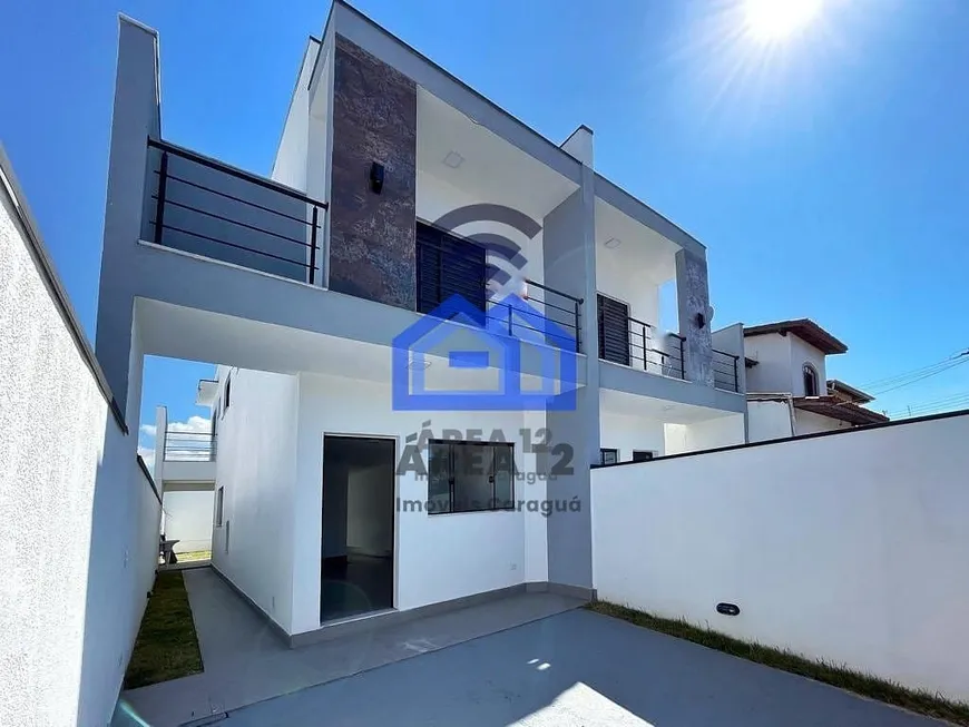 Foto 1 de Casa com 3 Quartos à venda, 103m² em Balneário dos Golfinhos , Caraguatatuba