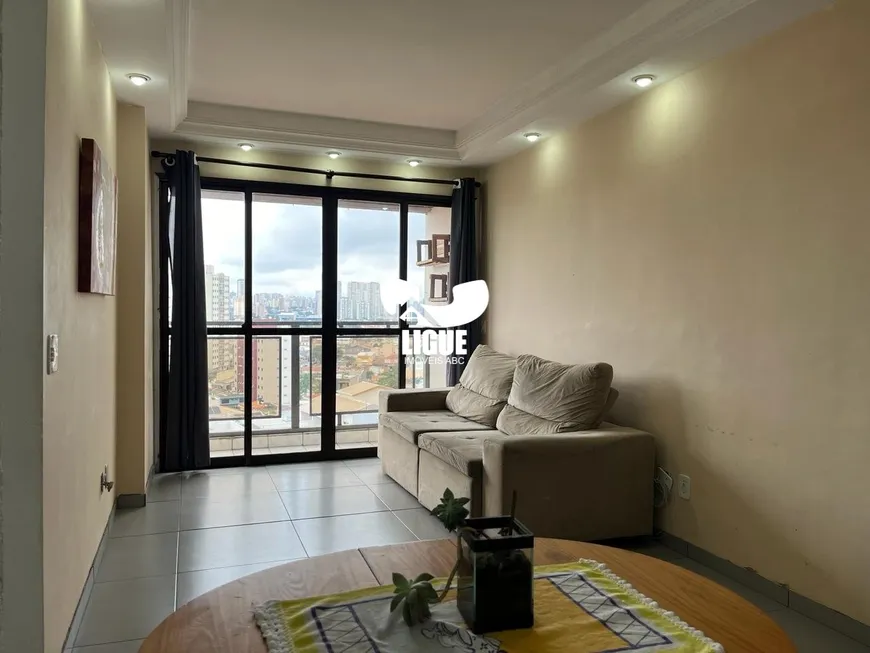 Foto 1 de Apartamento com 3 Quartos para alugar, 74m² em Vila Valparaiso, Santo André