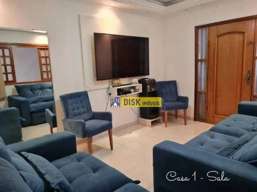 Foto 1 de Casa com 3 Quartos à venda, 138m² em Demarchi, São Bernardo do Campo