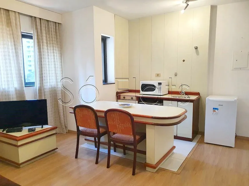 Foto 1 de Flat com 1 Quarto à venda, 37m² em Jardins, São Paulo