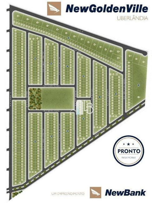 Terreno à venda, 250m² por R$ 250.000 - New Golden Ville - U