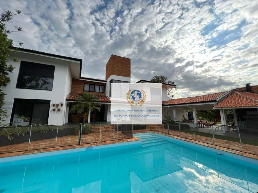 Foto 1 de Casa de Condomínio com 4 Quartos para venda ou aluguel, 500m² em Residencial Parque Rio das Pedras, Campinas