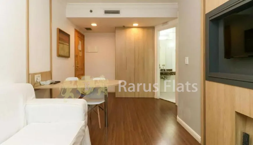 Foto 1 de Flat com 1 Quarto para alugar, 28m² em Pinheiros, São Paulo