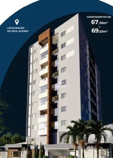 Foto 1 de Apartamento com 2 Quartos à venda, 67m² em Patrimônio, Uberlândia