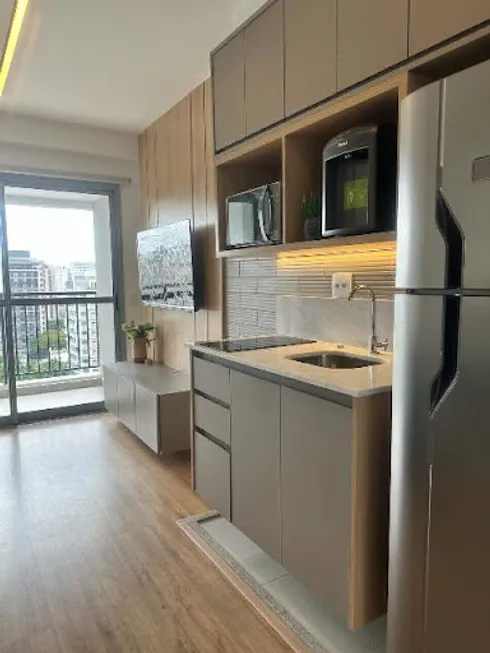 Foto 1 de Apartamento com 1 Quarto para alugar, 31m² em Indianópolis, São Paulo