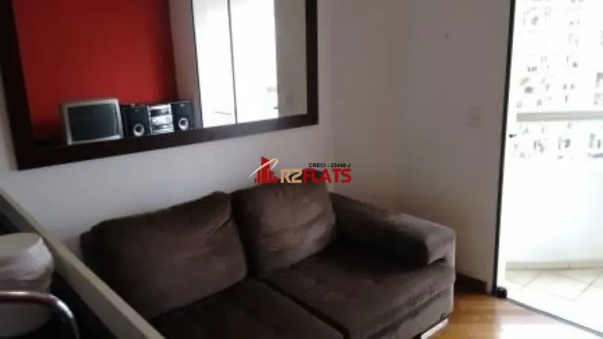 Foto 1 de Flat com 1 Quarto para alugar, 42m² em Vila Mariana, São Paulo