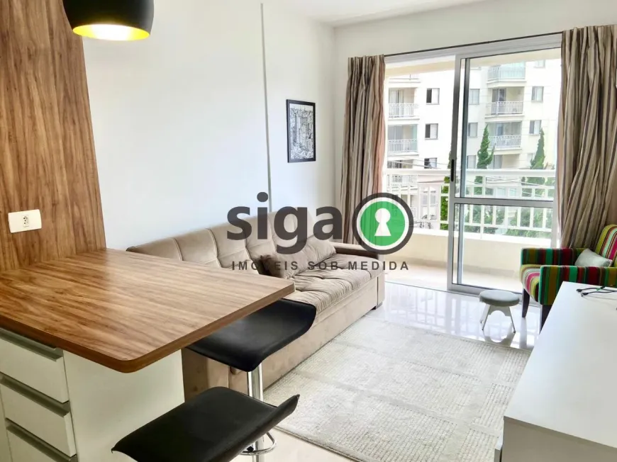 Foto 1 de Apartamento com 1 Quarto para alugar, 36m² em Panamby, São Paulo