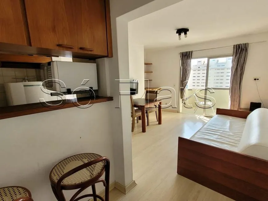 Foto 1 de Flat com 1 Quarto para alugar, 42m² em Bela Vista, São Paulo