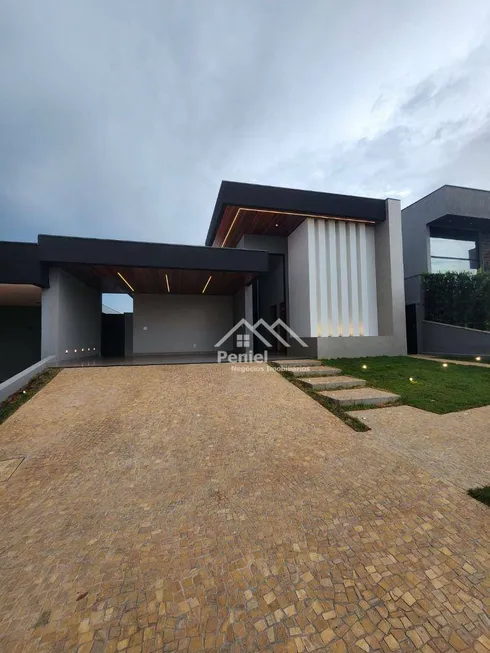 Foto 1 de Casa de Condomínio com 3 Quartos à venda, 208m² em Loteamento Agra Ribeirao Preto, Ribeirão Preto