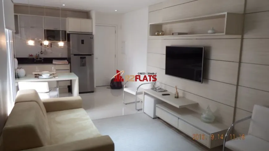 Foto 1 de Flat com 1 Quarto para alugar, 38m² em Paraíso, São Paulo