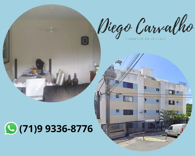 Foto 1 de Apartamento com 2 Quartos à venda, 65m² em Imbuí, Salvador