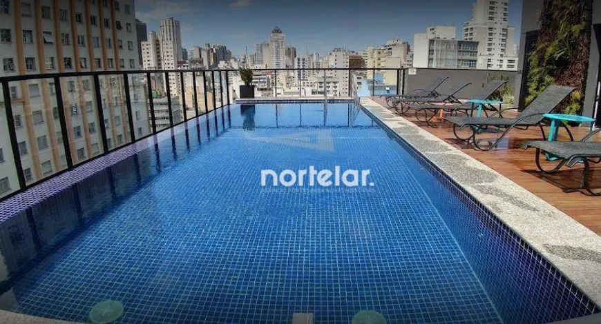 Foto 1 de Apartamento com 1 Quarto à venda, 26m² em Santa Cecília, São Paulo