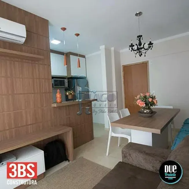 Foto 1 de Apartamento com 2 Quartos à venda, 57m² em Parque São Sebastião, Ribeirão Preto