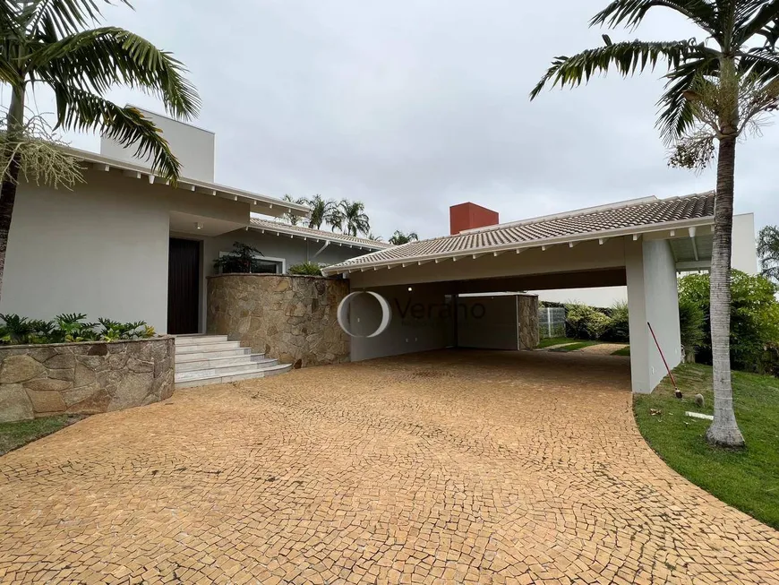 Foto 1 de Casa de Condomínio com 5 Quartos à venda, 450m² em Loteamento Alphaville Campinas, Campinas