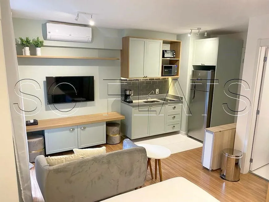 Foto 1 de Apartamento com 1 Quarto à venda, 28m² em República, São Paulo