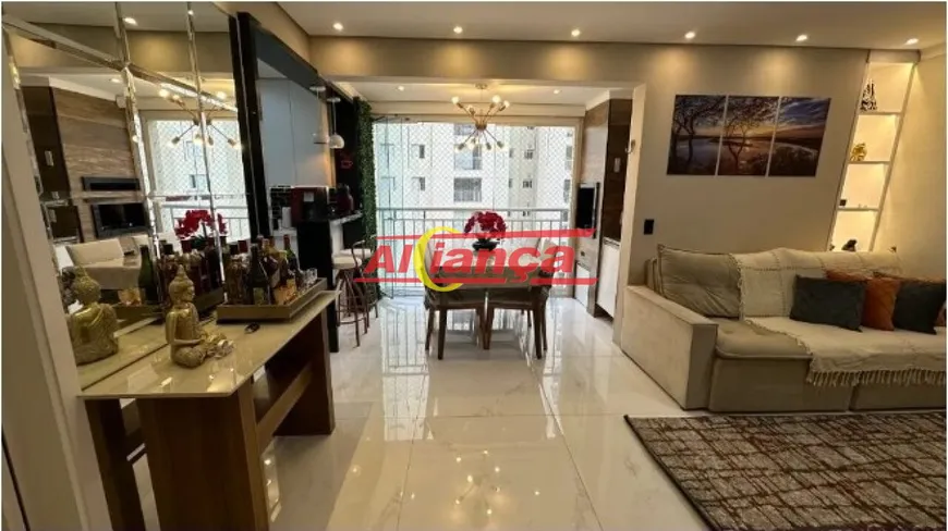 Foto 1 de Apartamento com 3 Quartos à venda, 83m² em Vila Santo Antonio, Guarulhos
