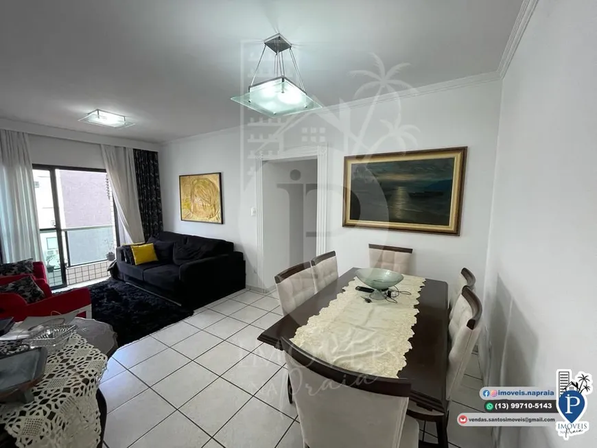 Foto 1 de Apartamento com 3 Quartos à venda, 102m² em Campo Grande, Santos