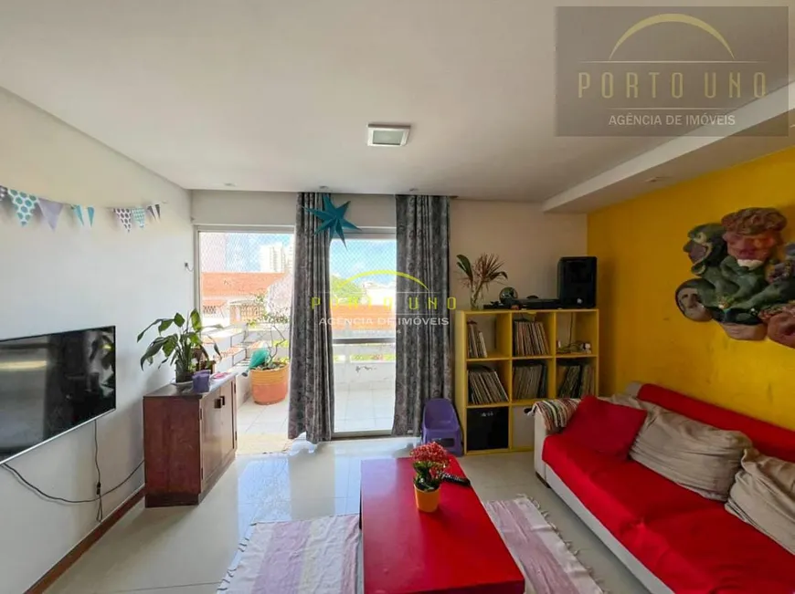 Foto 1 de Apartamento com 3 Quartos à venda, 124m² em Rio Vermelho, Salvador