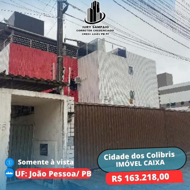 Foto 1 de Apartamento com 4 Quartos à venda, 161m² em José Américo de Almeida, João Pessoa