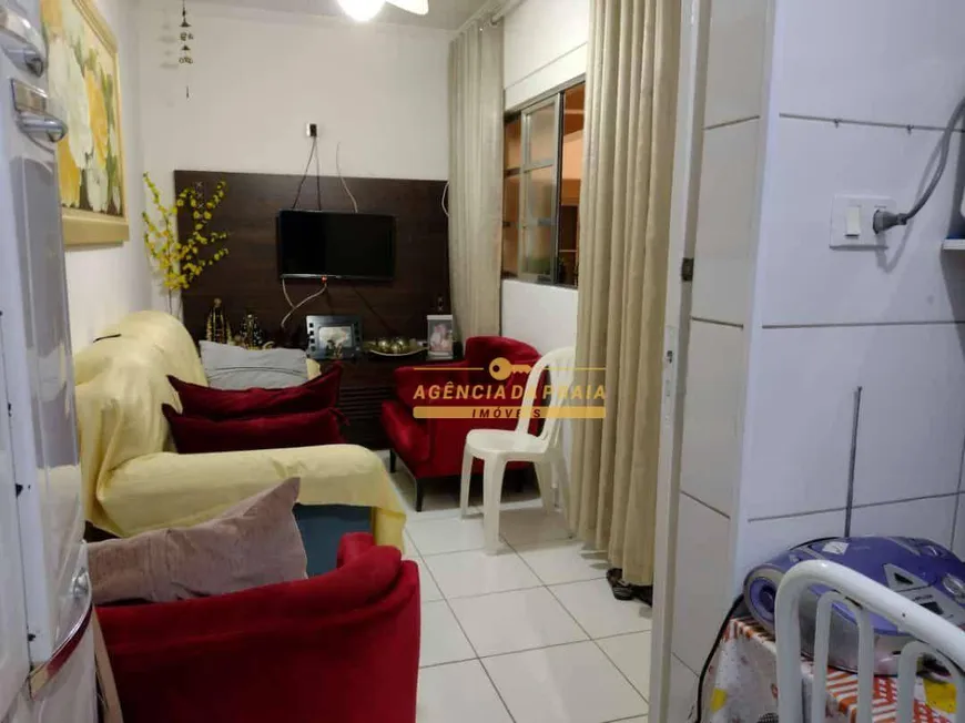 Foto 1 de Apartamento com 1 Quarto à venda, 44m² em Vila Guilhermina, Praia Grande