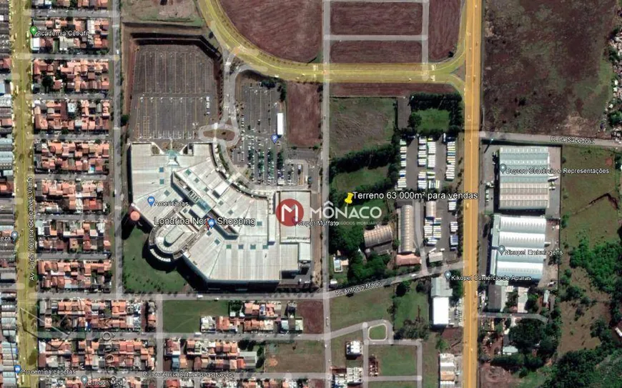 Foto 1 de Lote/Terreno à venda, 63000m² em Parque Industrial Jose Belinati, Londrina