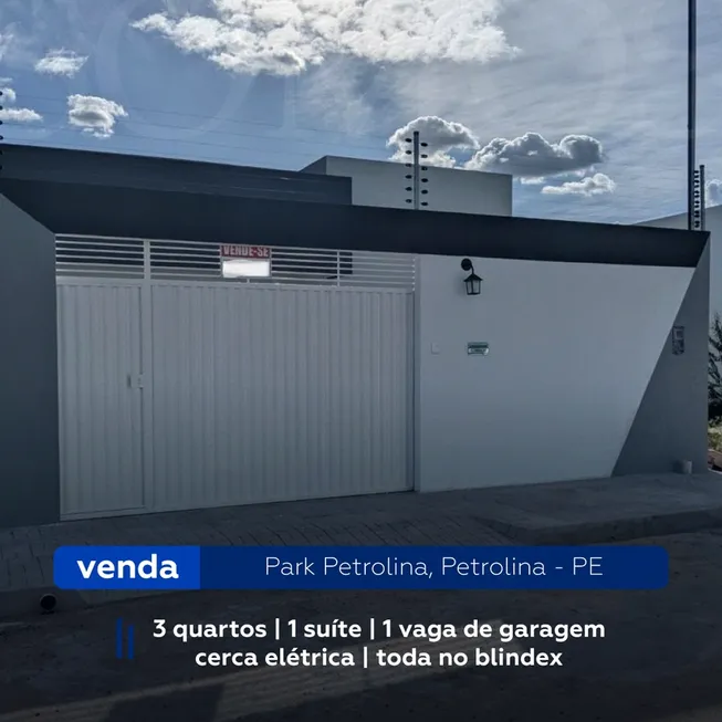 Foto 1 de Casa com 3 Quartos à venda, 128m² em Topázio, Petrolina