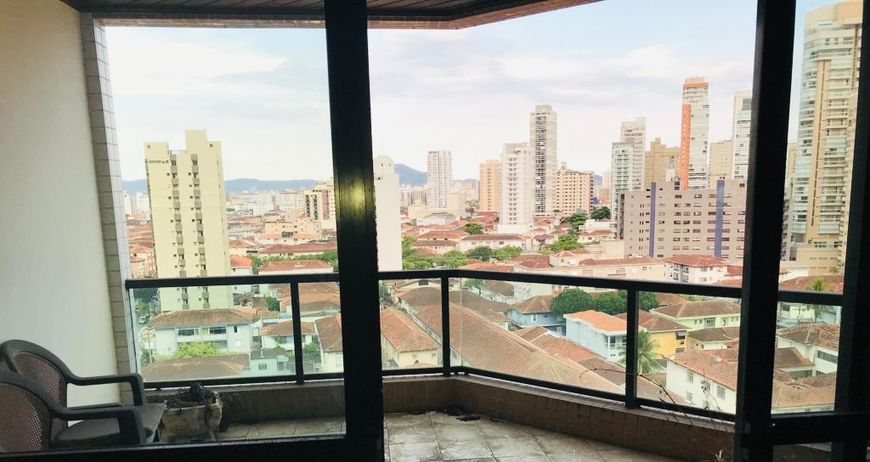 Foto 1 de Apartamento com 4 Quartos para venda ou aluguel, 260m² em Boqueirão, Santos