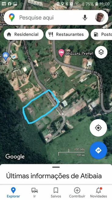 Foto 1 de Lote/Terreno à venda, 2000m² em Jardim Estancia Brasil, Atibaia