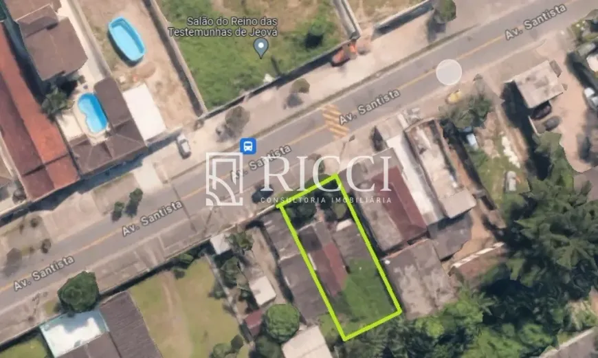 Foto 1 de Lote/Terreno à venda, 250m² em Morro Nova Cintra, Santos