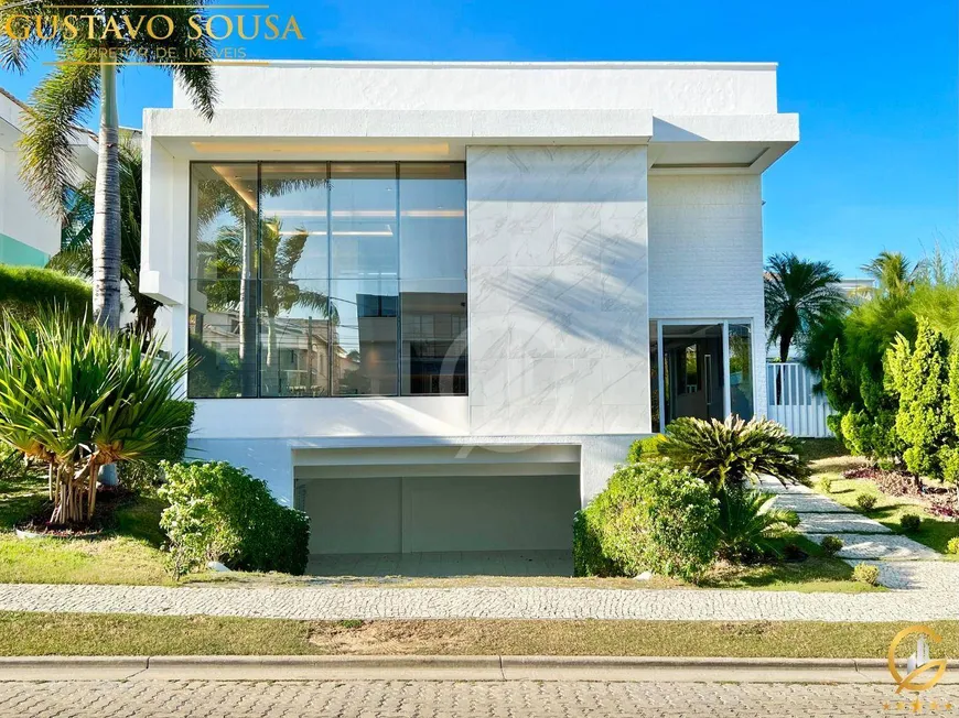 Foto 1 de Casa de Condomínio com 4 Quartos à venda, 450m² em Alphaville Fortaleza, Fortaleza