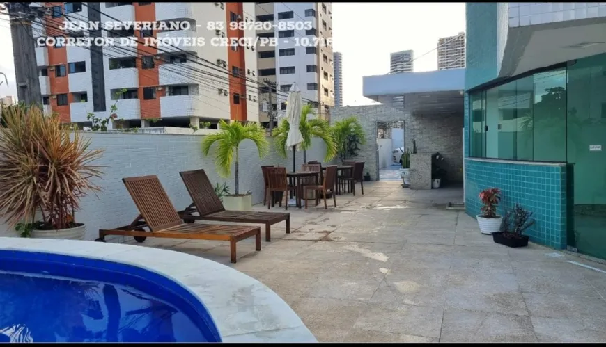 Foto 1 de Apartamento com 4 Quartos à venda, 158m² em Manaíra, João Pessoa