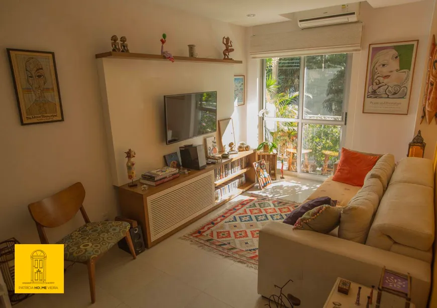 Foto 1 de Apartamento com 2 Quartos à venda, 80m² em Jardim Botânico, Rio de Janeiro