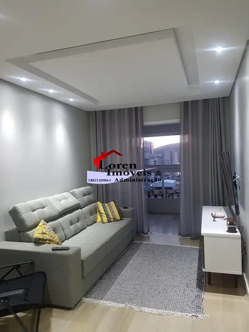 Foto 1 de Apartamento com 2 Quartos à venda, 70m² em Vila Valença, São Vicente