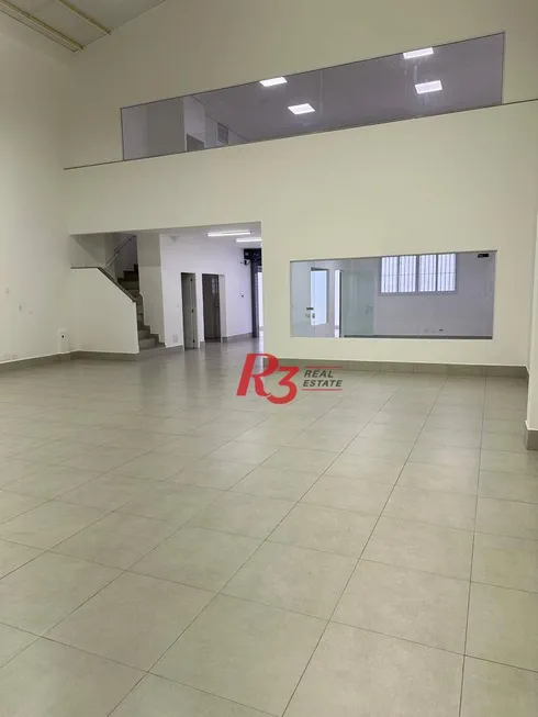 Foto 1 de Ponto Comercial para alugar, 410m² em Vila Matias, Santos