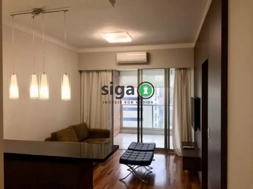 Foto 1 de Apartamento com 1 Quarto para alugar, 62m² em Itaim Bibi, São Paulo