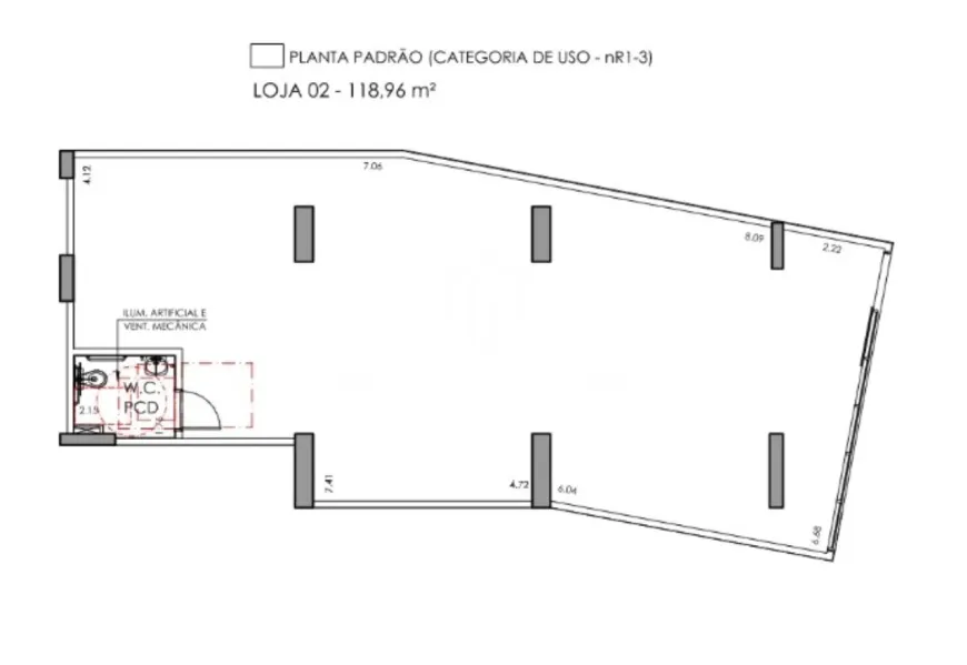 Foto 1 de Ponto Comercial à venda, 118m² em Pinheiros, São Paulo