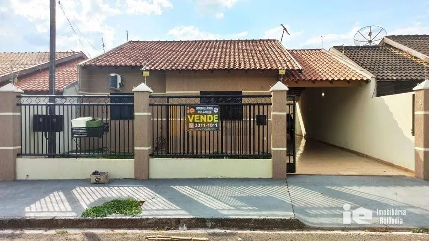 Foto 1 de Casa com 3 Quartos à venda, 250m² em Conjunto Habitacional Santiago, Rolândia