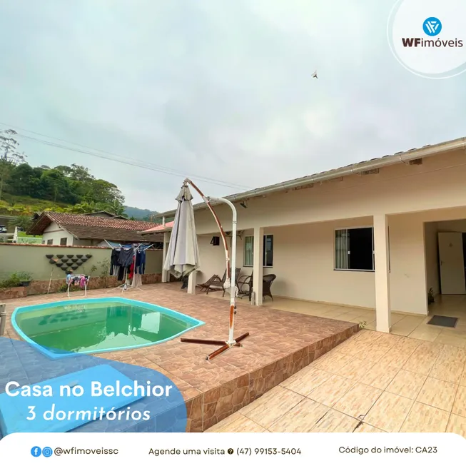 Foto 1 de Casa com 3 Quartos à venda, 250m² em Belchior Alto, Gaspar