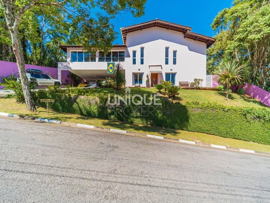 Foto 1 de Casa de Condomínio com 6 Quartos à venda, 500m² em Alpes dos Aracas Jordanesia, Cajamar