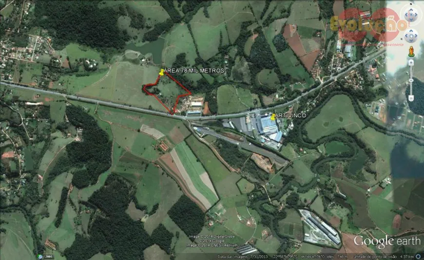 Foto 1 de Lote/Terreno à venda, 68000m² em Sitio Moenda, Itatiba